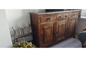 Eikenhout dressoir met lades en kastjes